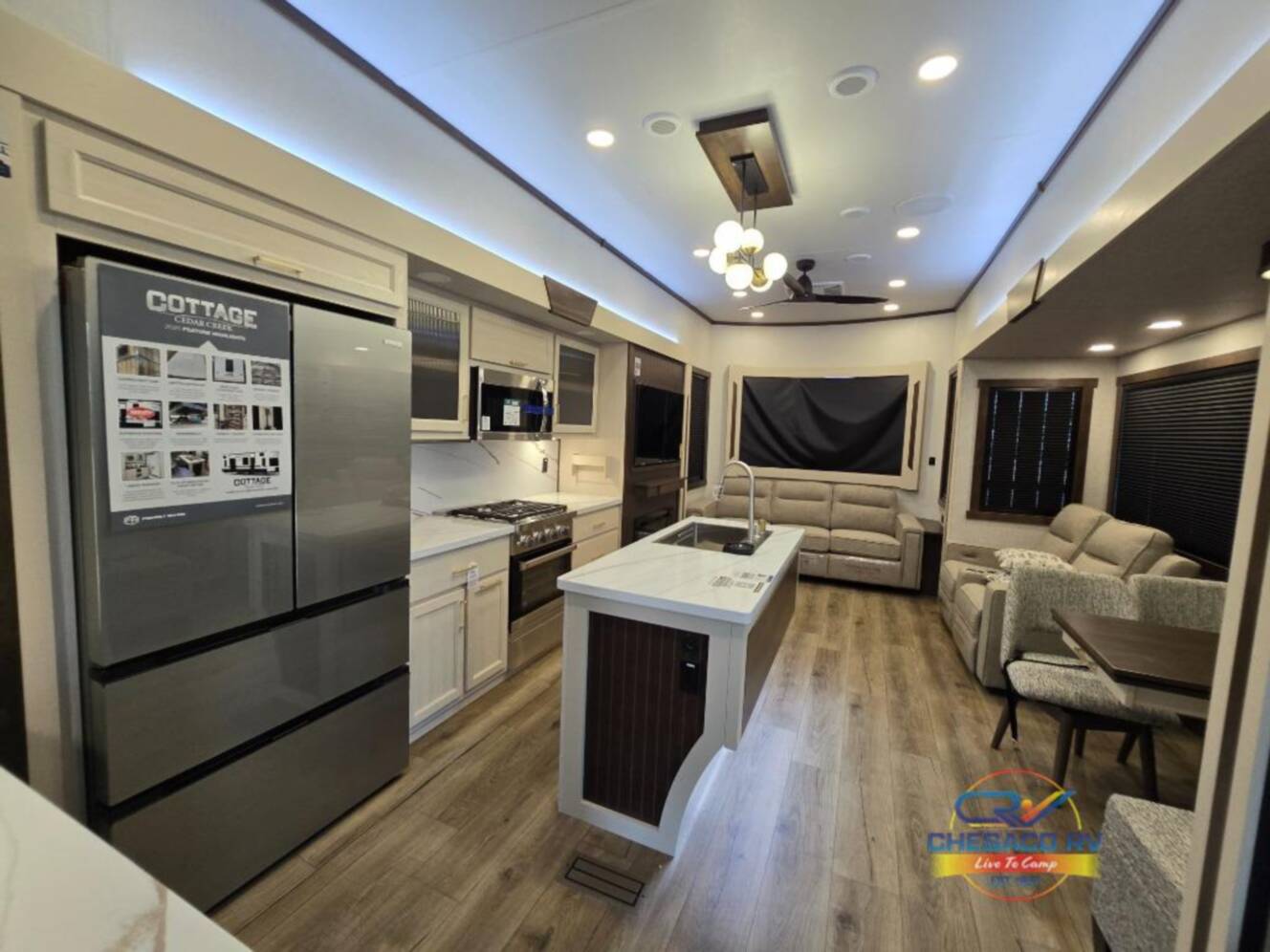 A photo of this 2026 Forest River Rv Cedar Creek Cottage 40CCK