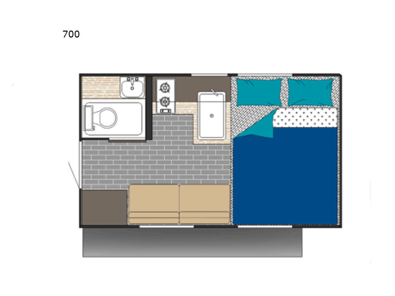 A photo of this 2026 Sunset Park Rv Sun Trek 700