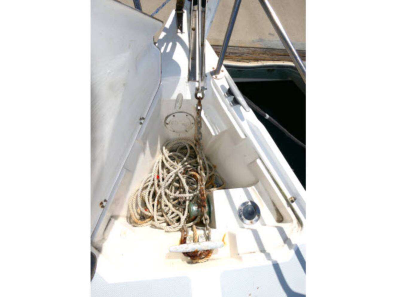 A photo of this 1989 Catalina 34 Tall Rig