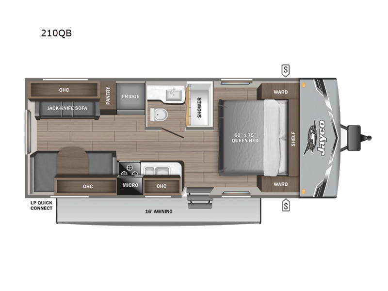 A photo of this 2026 Jayco Jay Flight SLX 210QB