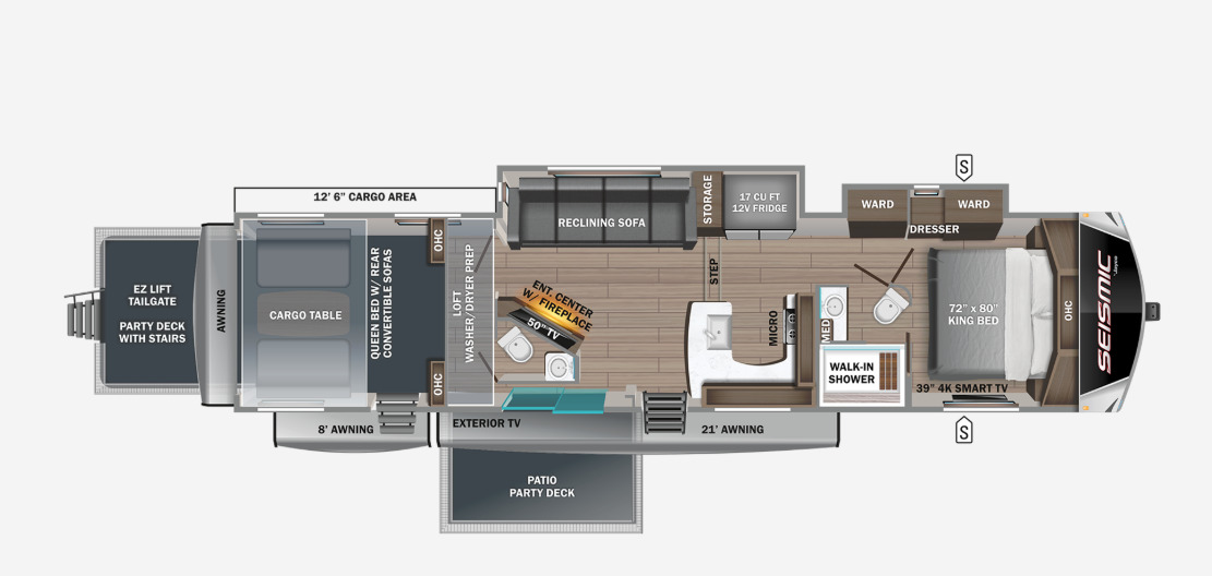 2023 Jayco SEISMIC LUXURY SERIES 4113 in davenport FL