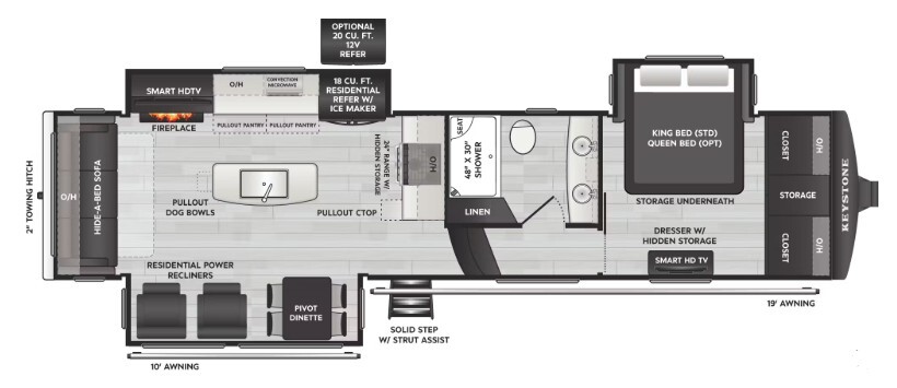 2023 Keystone MONTANA 3231CK in rapid city SD