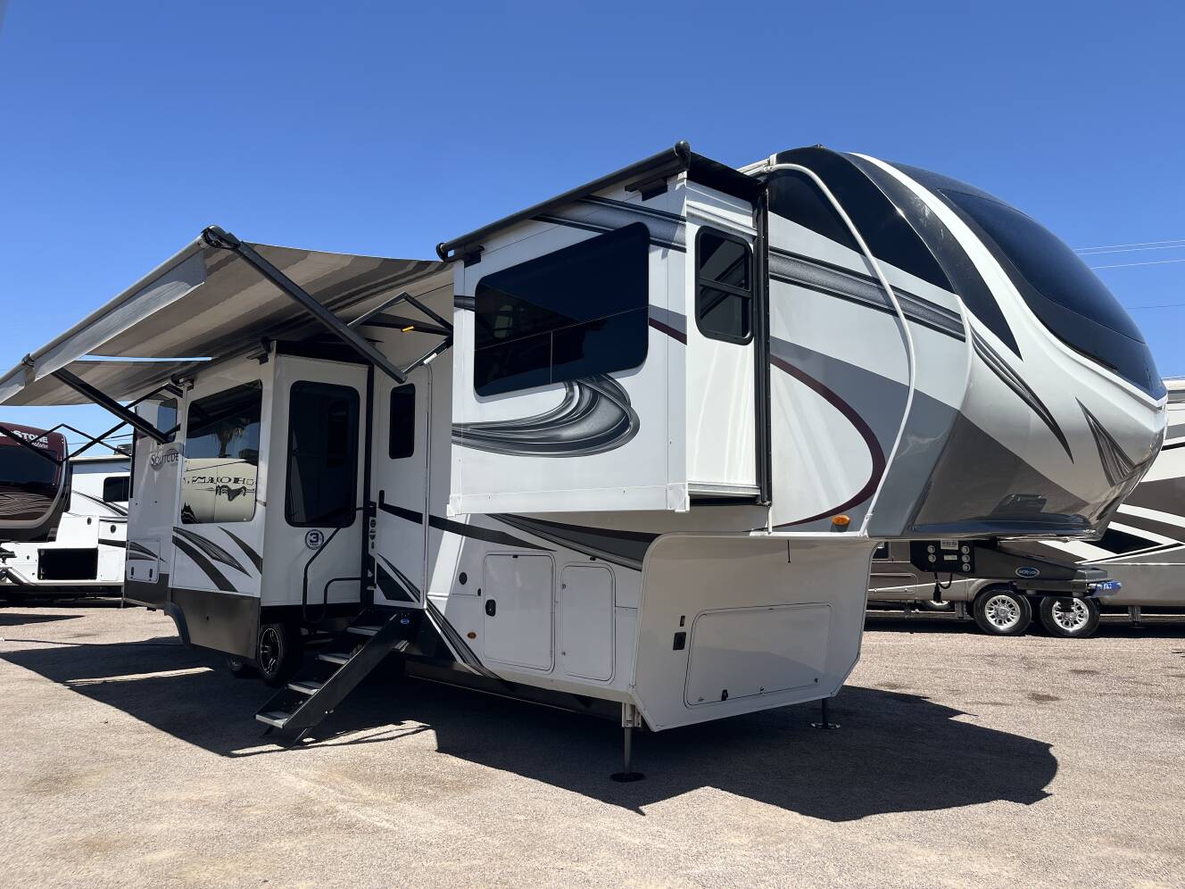 A photo of this 2022 Grand Design SOLITUDE 382WB