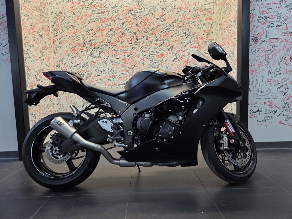 『TEN BS LS BLACK XL』 Devil 4 in 1 for Kawasaki ZX-10 ZXT00B 1988 - Silencer Exhaust