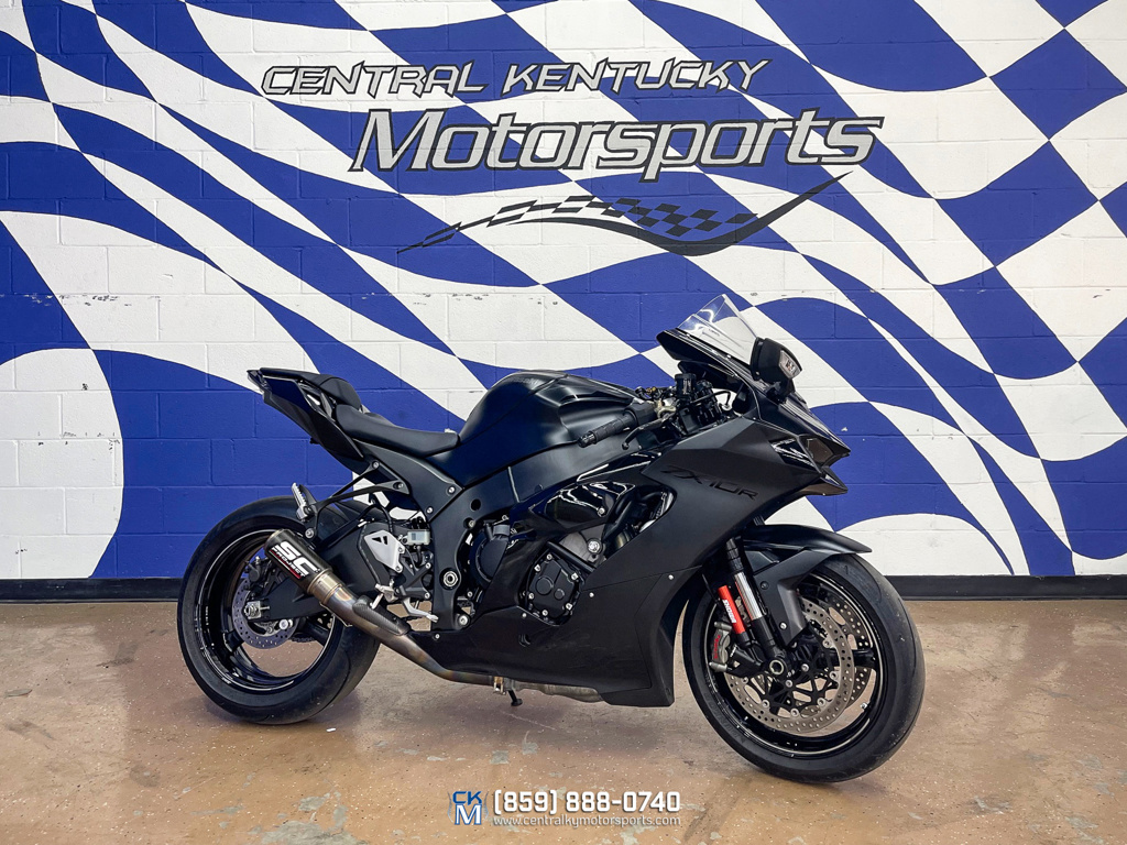 『TEN BS LS BLACK XL』 LV-10 BLACK EDITION for Kawasaki Zx-6r Ninja 2019 - 2025 | LeoVince