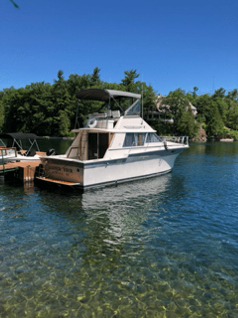 1987 Silverton 34 Convertible in alexandria bay NY