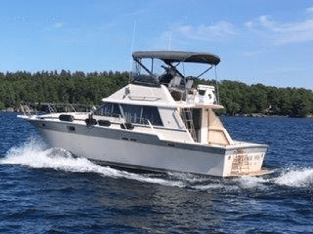 1987 Silverton 34 Convertible in alexandria bay NY