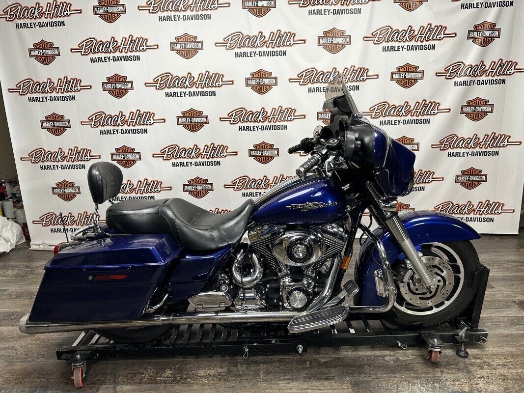 Blue 2006 Harley-Davidson Street Glide Motorcycles For Sale