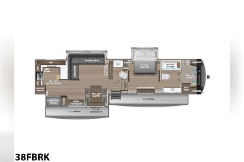 2026 Jayco Fifth Wheels Pinnacle 38FBRK in mt pleasant MI