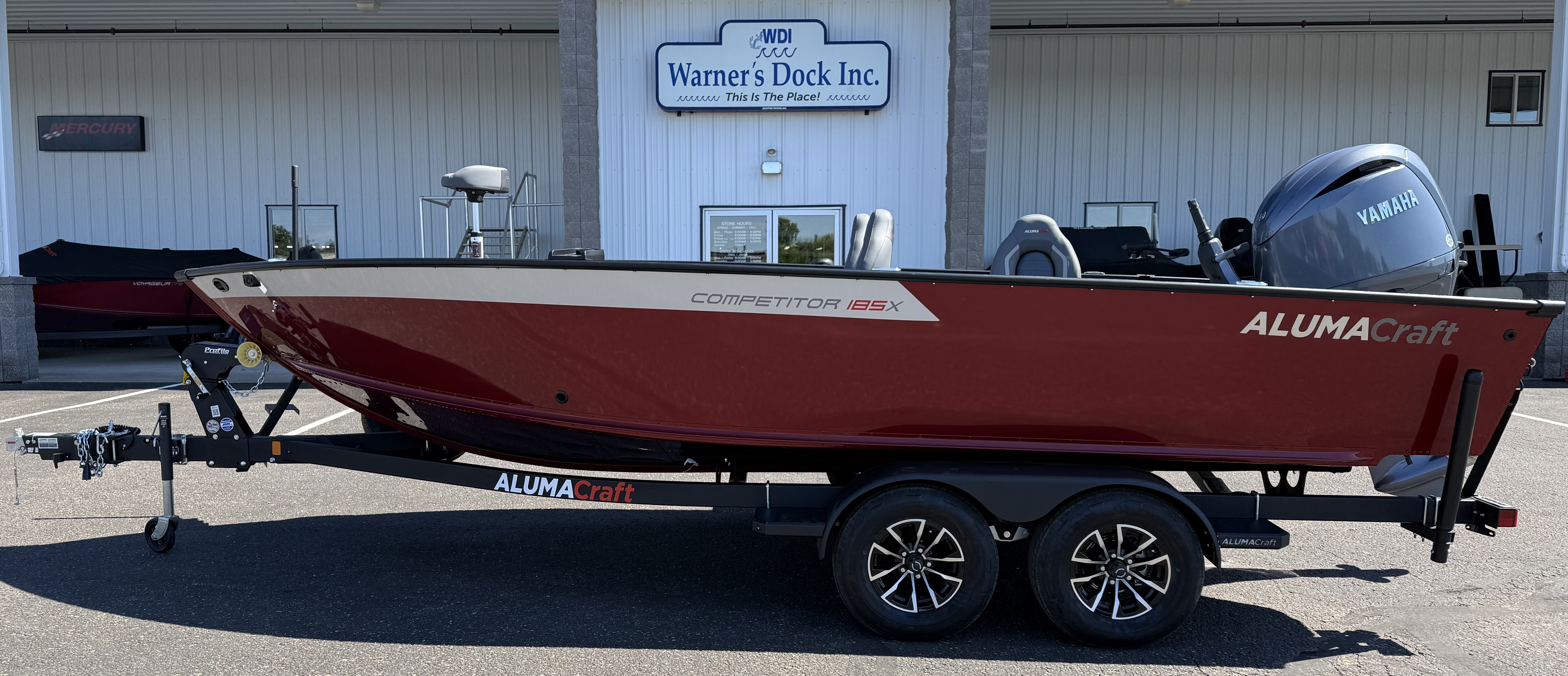 2026 Alumacraft Competitor 185X Tiller SHADOW 185 SC in new richmond WI
