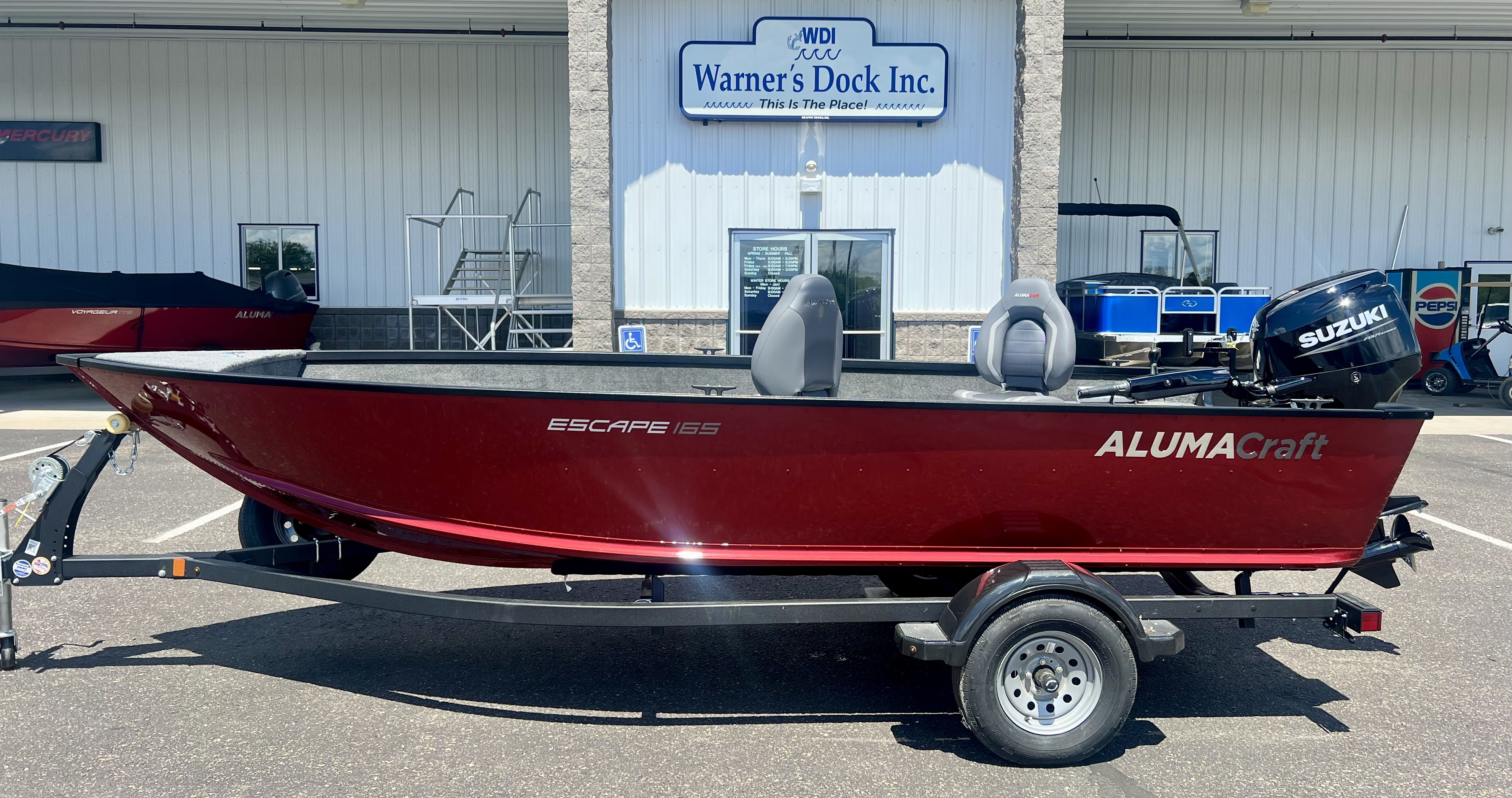 2026 Alumacraft Escape 165 Tiller in new richmond WI