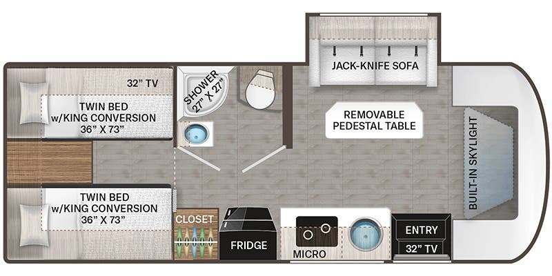 2026 Thor Motor Coach GEMINI 24KB in wixom MI