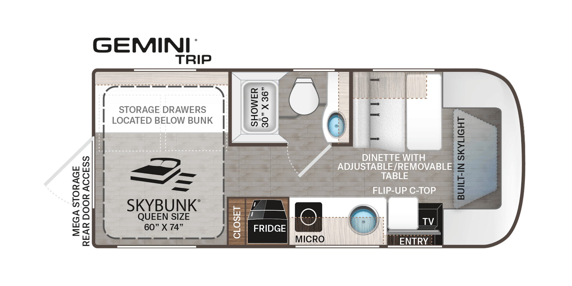 2026 Thor Motor Coach GEMINI 22MT in north canton OH