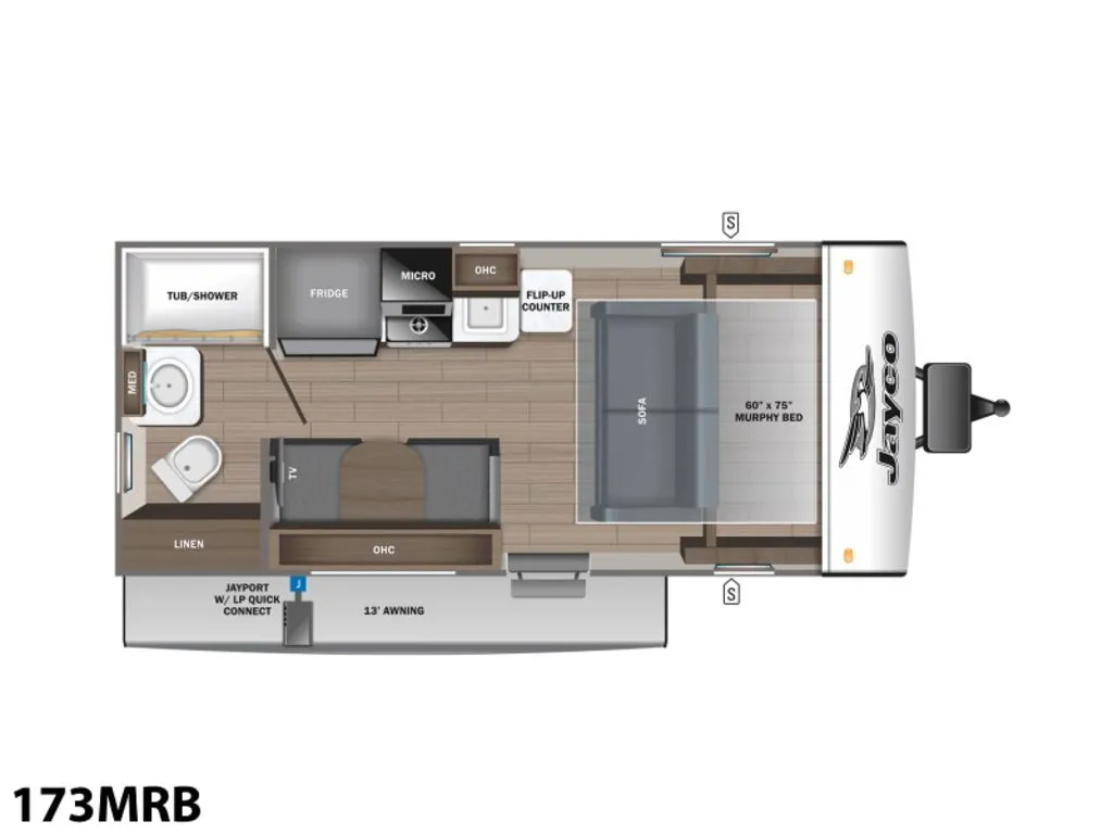 2023 Jayco Jay Feather Micro 173MRB RV