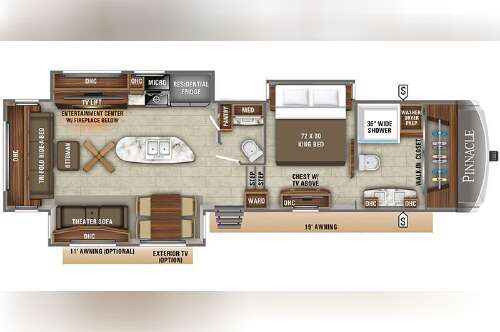 2019 Jayco Pinnacle 36FBTS in williamstown NJ
