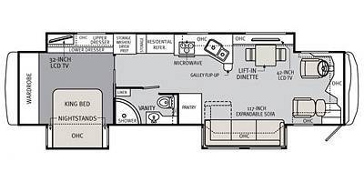 2014 Holiday Rambler Ambassador 38PFT in west olive MI