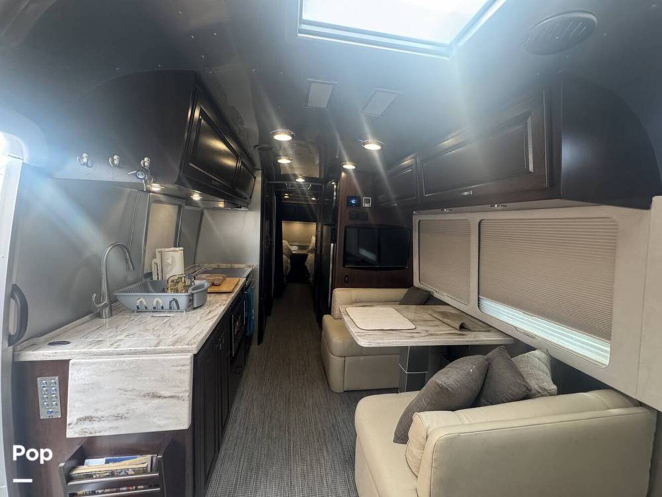 A photo of this 2020 Airstream Classic 30RB Twin