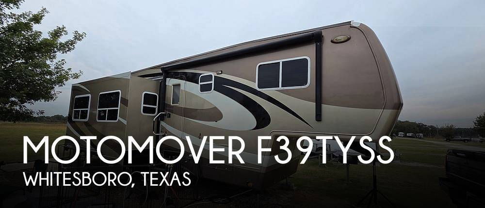 2011 New Horizons MotoMover F39TYSS Fifth Wheel Toy Hauler RV