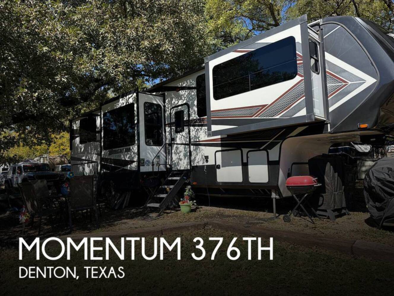 A photo of this 2020 Grand Design Momentum 376TH