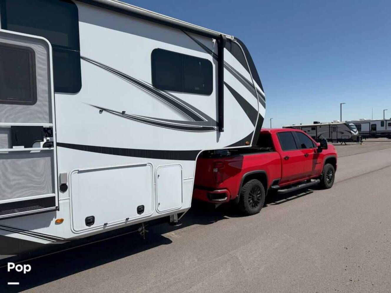 A photo of this 2023 Grand Design Solitude 391DL