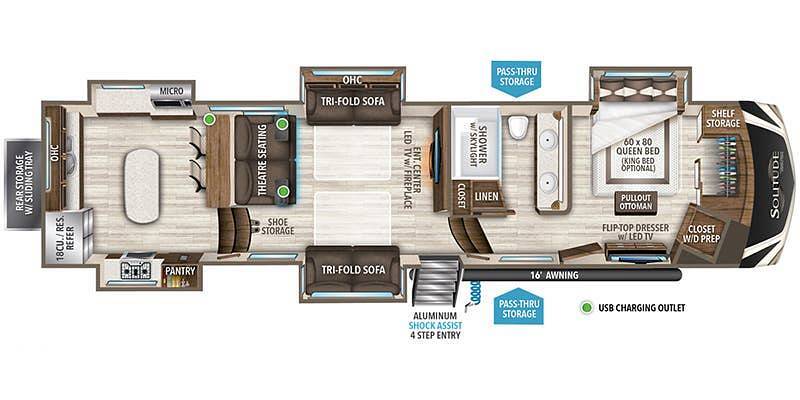 2021 Grand Design Solitude 390RK in lithia FL