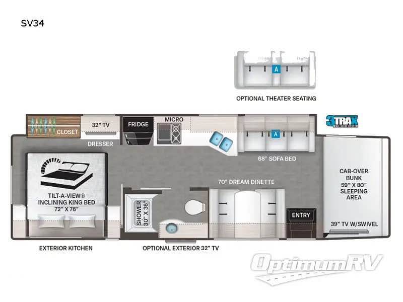 2022 Thor Motor Coach Magnitude SV34 4WD in vestavia AL