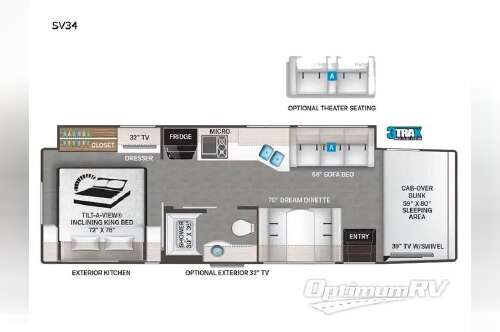 2022 Thor Motor Coach Magnitude SV34 4WD in vestavia AL