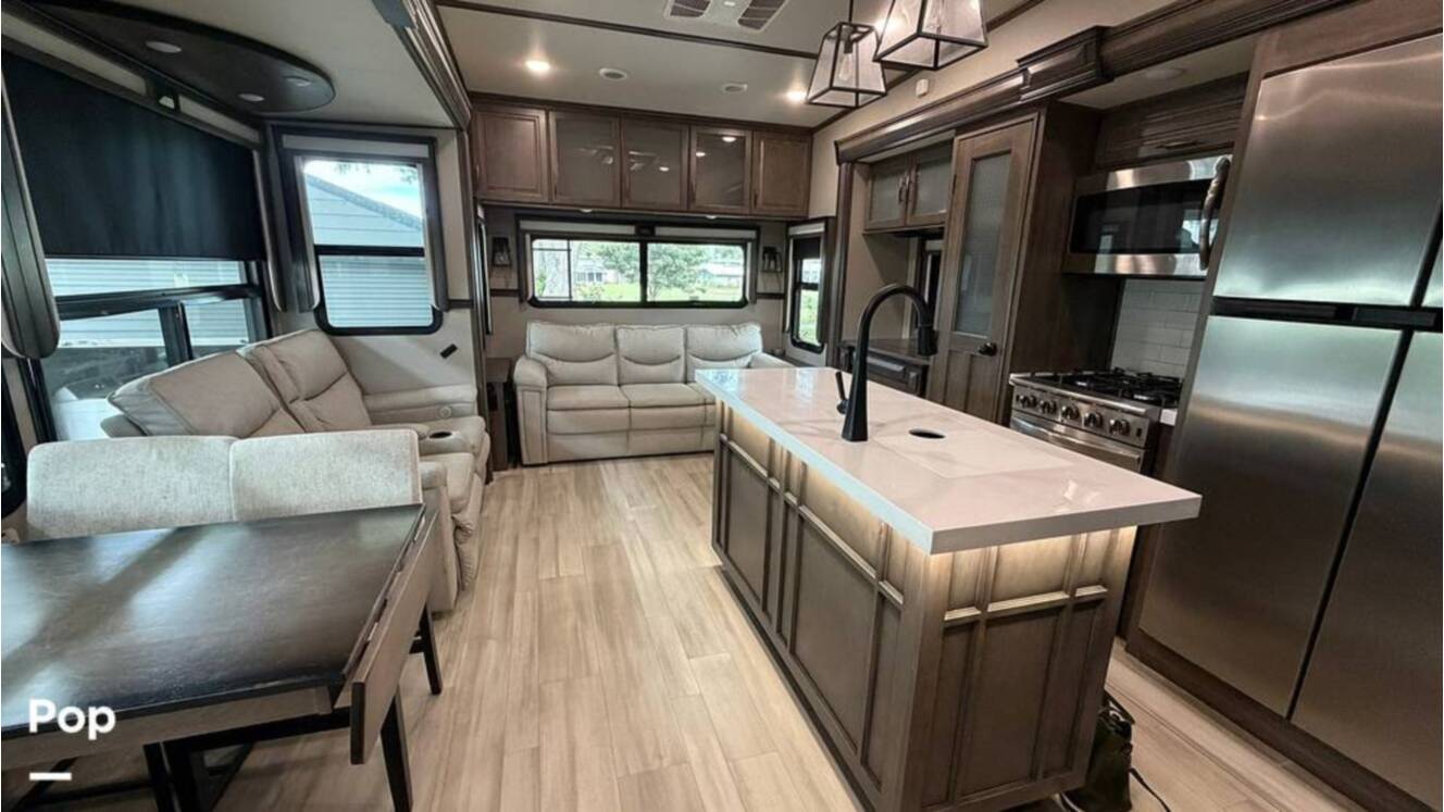 A photo of this 2022 Grand Design Solitude 378MBS