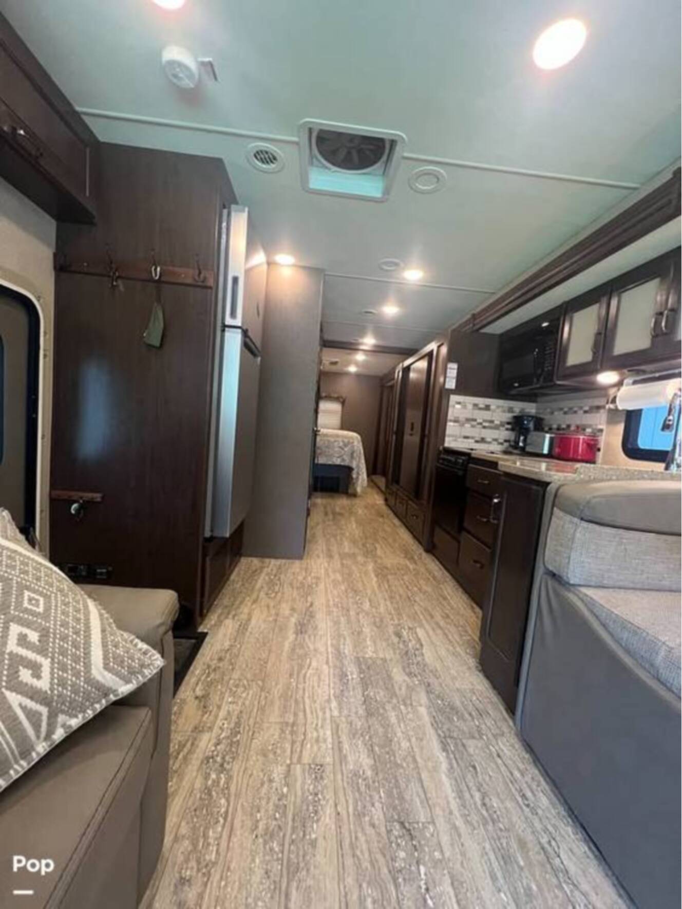 A photo of this 2018 Thor Motor Coach Hurricane 34J