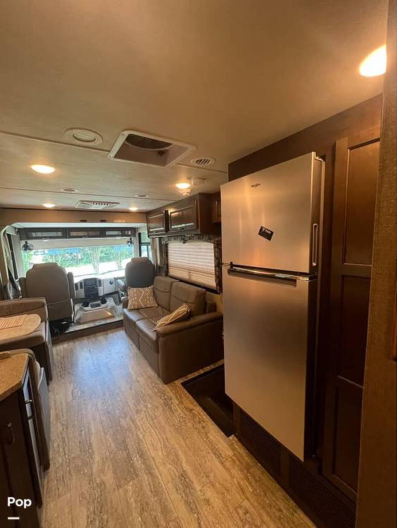A photo of this 2018 Thor Motor Coach Hurricane 34J