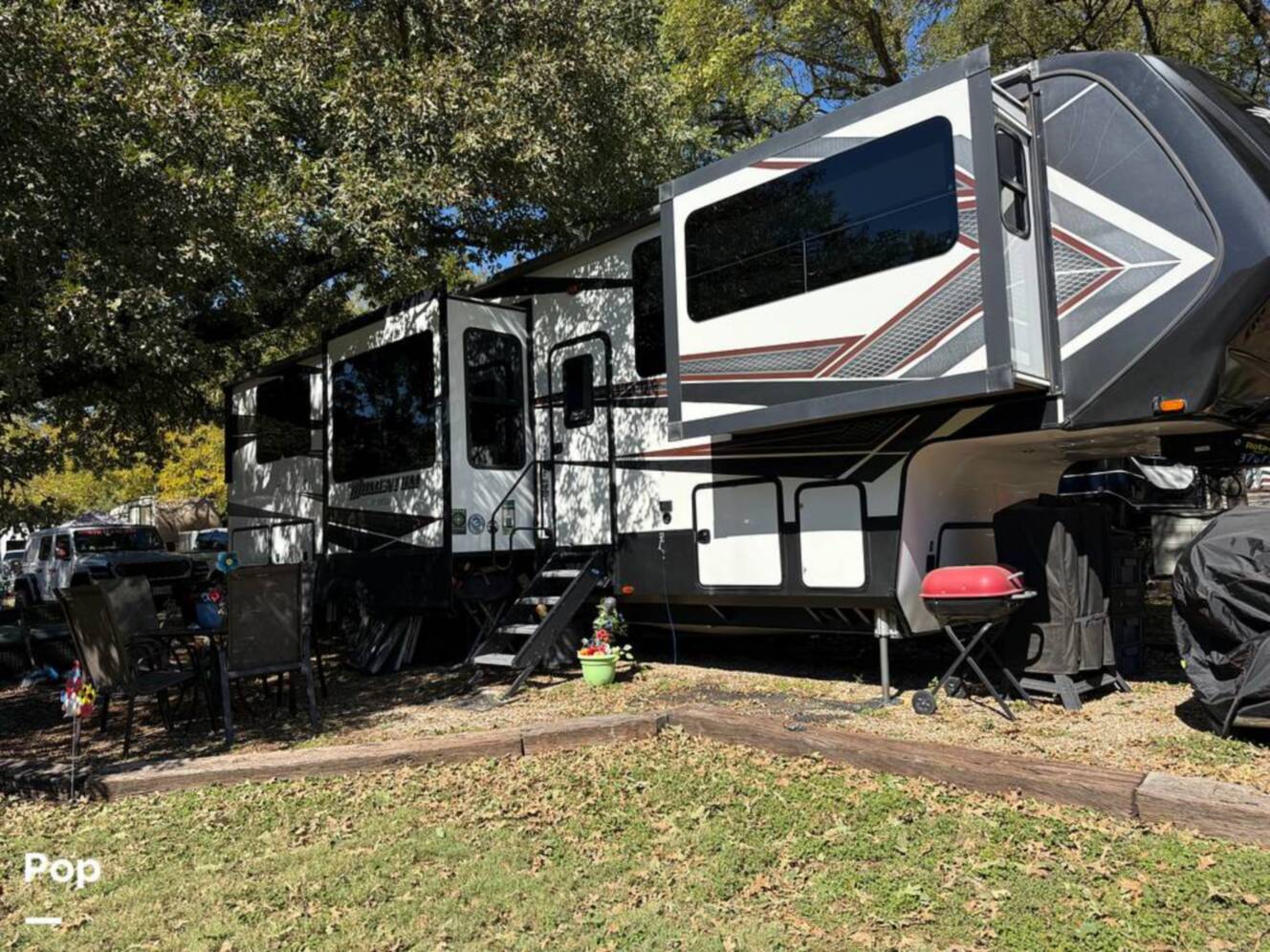 A photo of this 2020 Grand Design Momentum 376TH