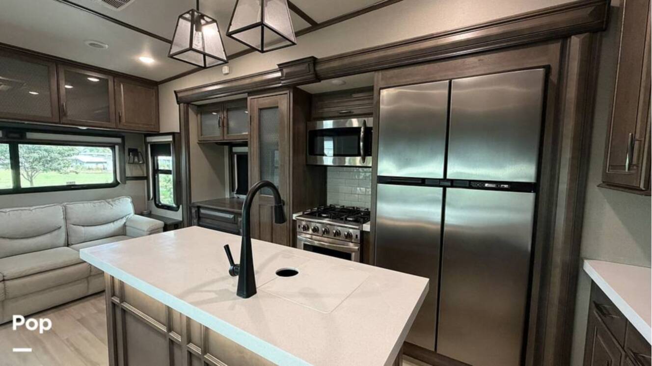 A photo of this 2022 Grand Design Solitude 378MBS