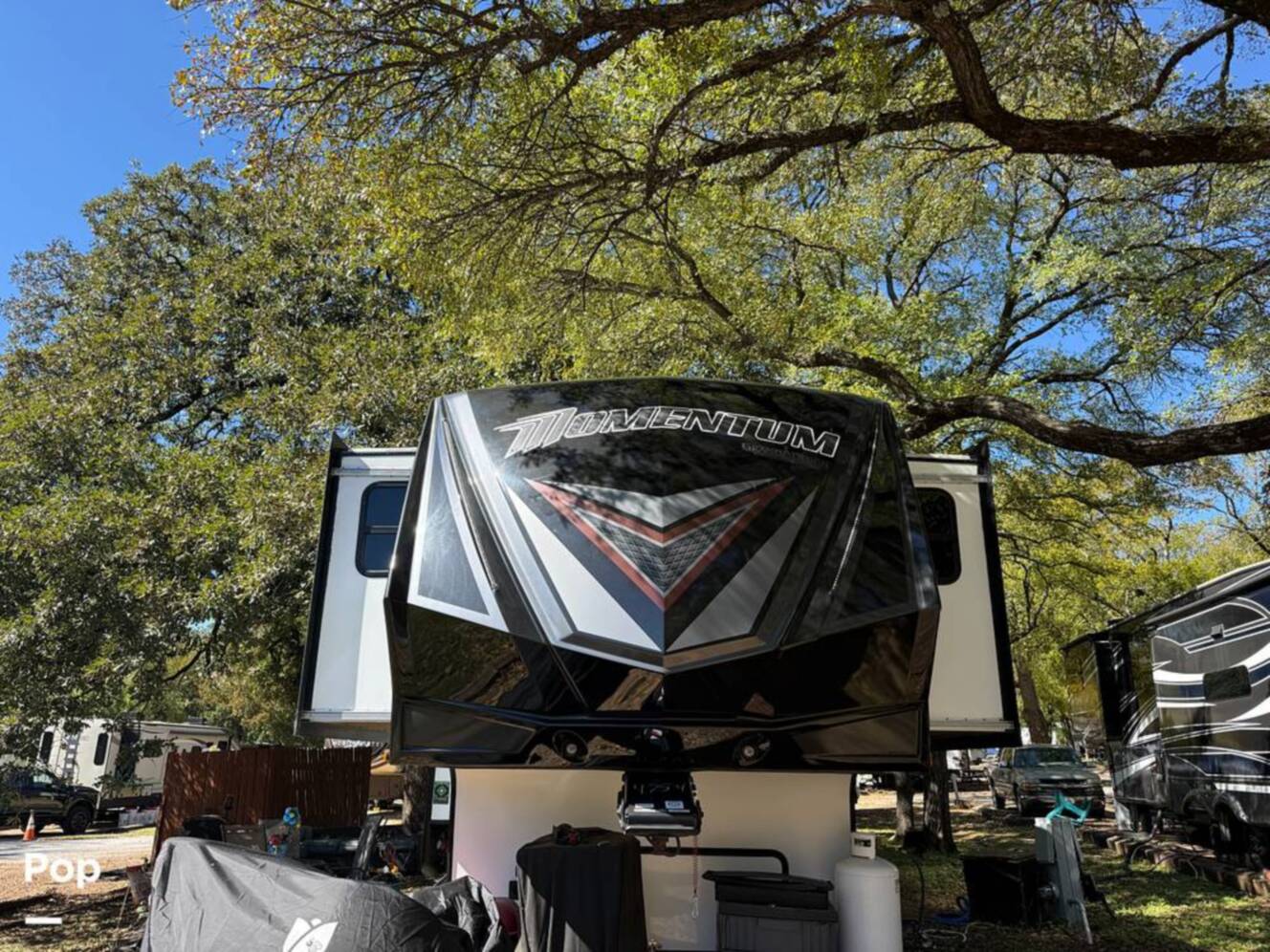 A photo of this 2020 Grand Design Momentum 376TH