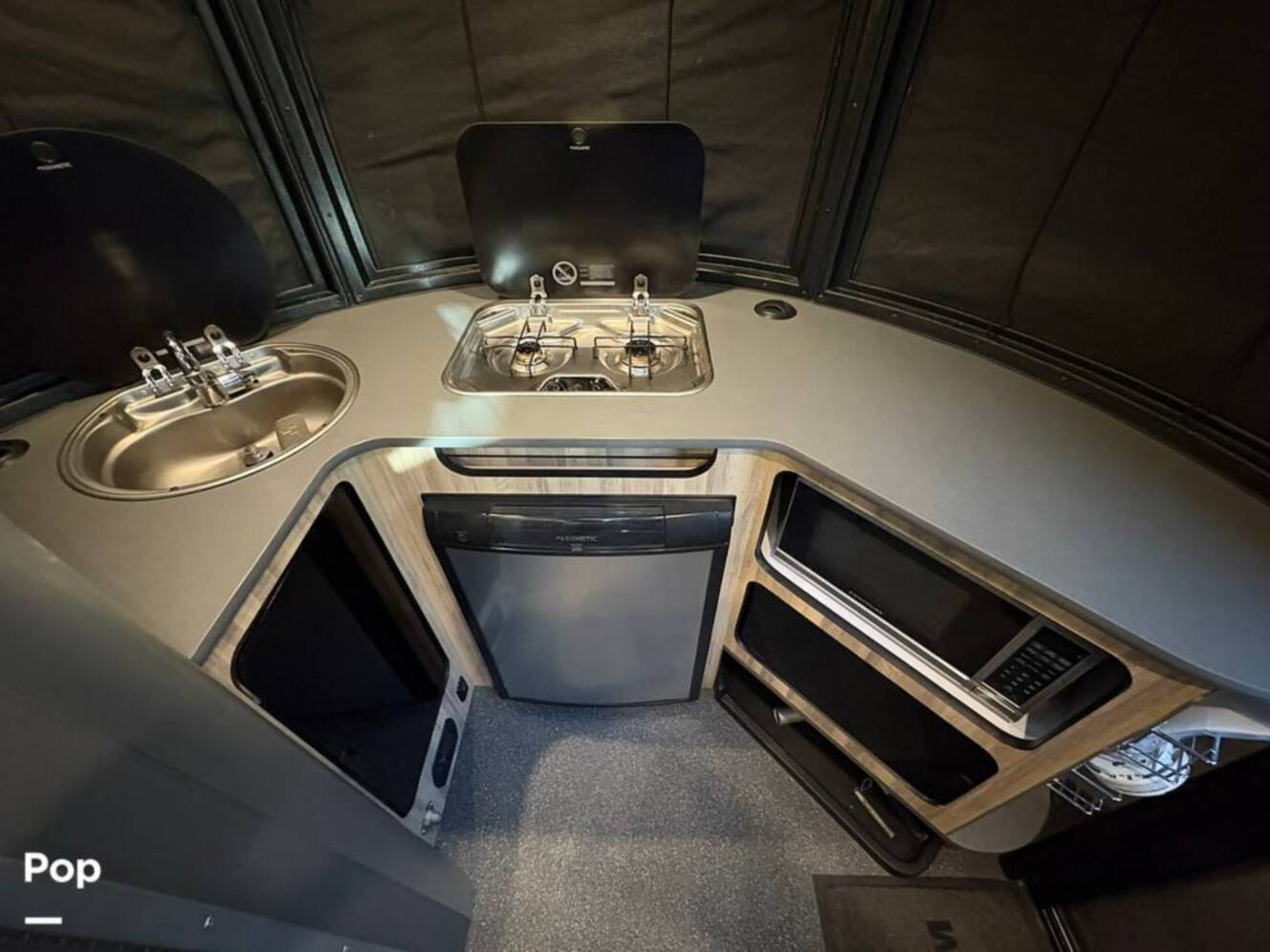 A photo of this 2019 Airstream Basecamp 16X