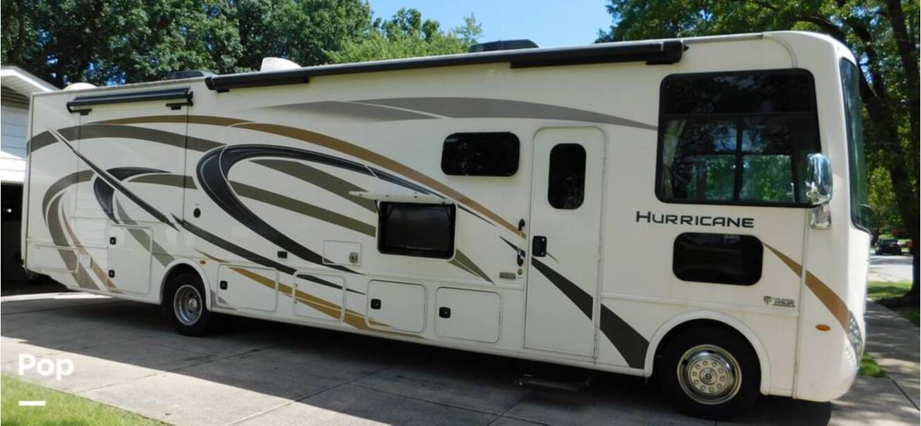 A photo of this 2020 Thor Motor Coach Hurricane 35M