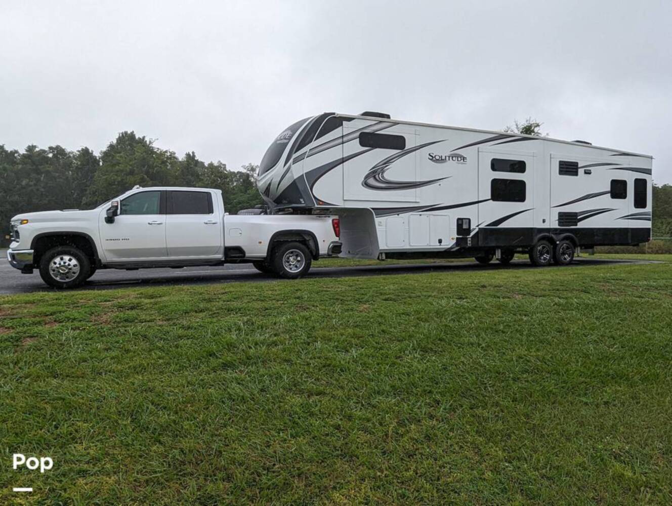 A photo of this 2022 Grand Design Solitude 378MBS