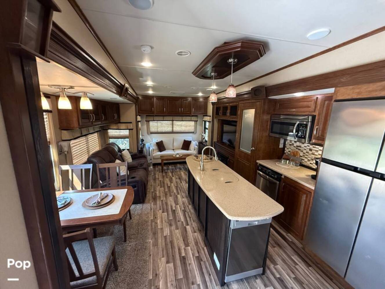 A photo of this 2015 Grand Design Solitude 369RL