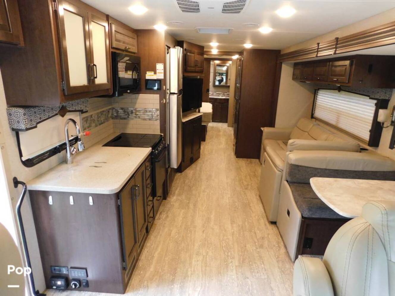 A photo of this 2020 Thor Motor Coach Hurricane 35M
