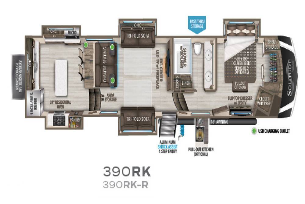2021 Grand Design Solitude 390RK-R in big stone gap VA