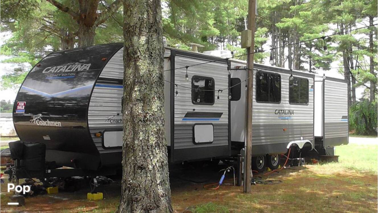 A photo of this 2023 Forest River Catalina 343BHTS
