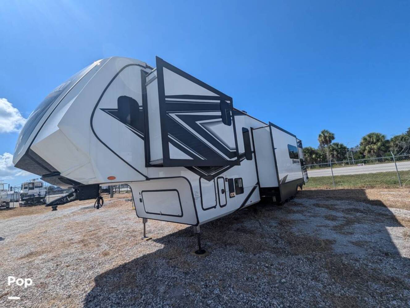 A photo of this 2023 Grand Design Momentum 395MS-R