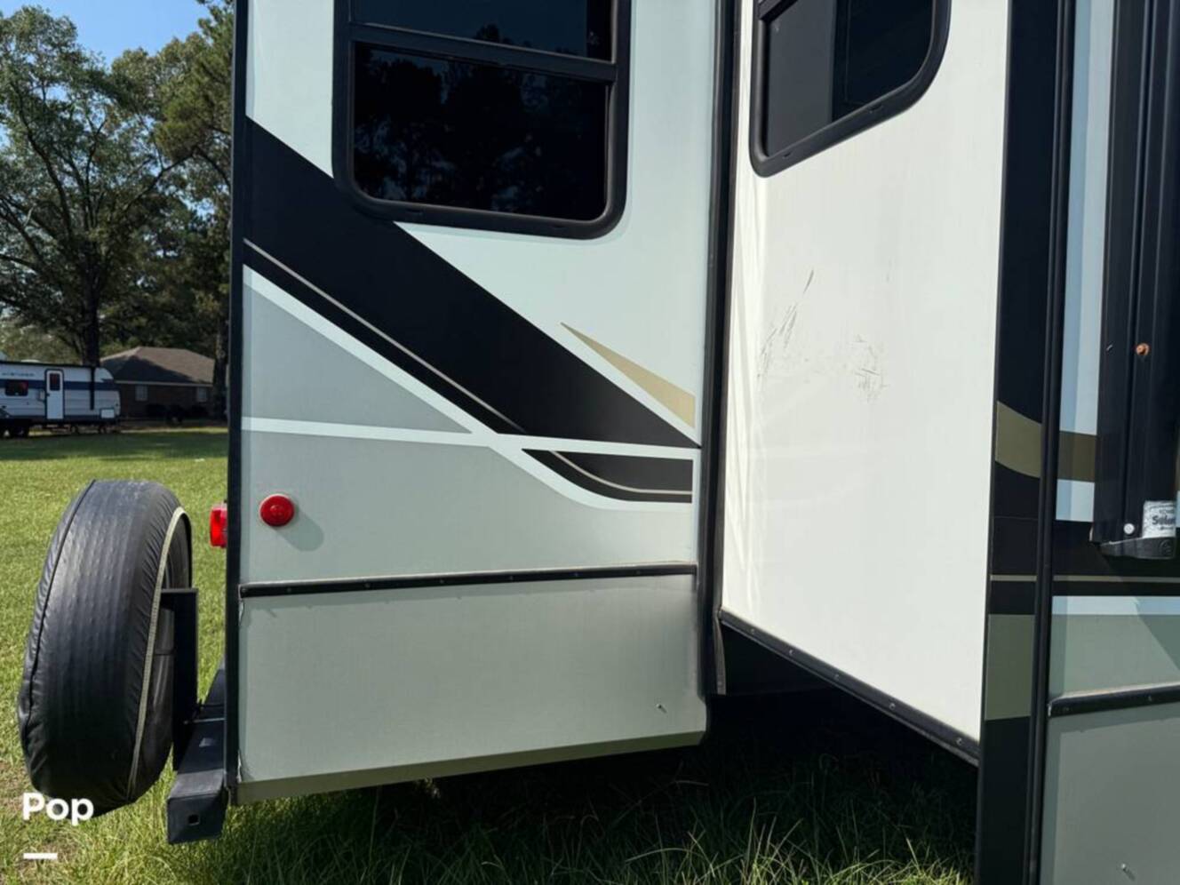 A photo of this 2022 Prime Time Crusader Lite 335RLP