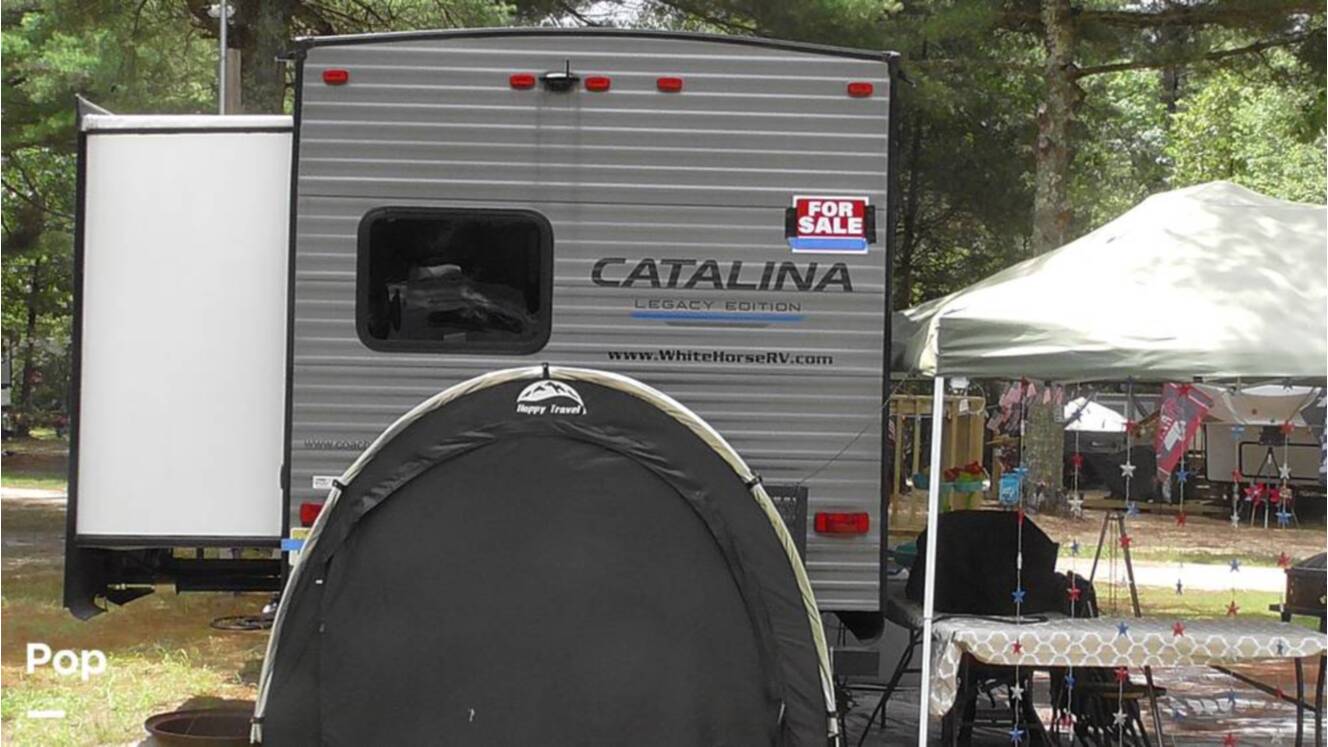 A photo of this 2023 Forest River Catalina 343BHTS
