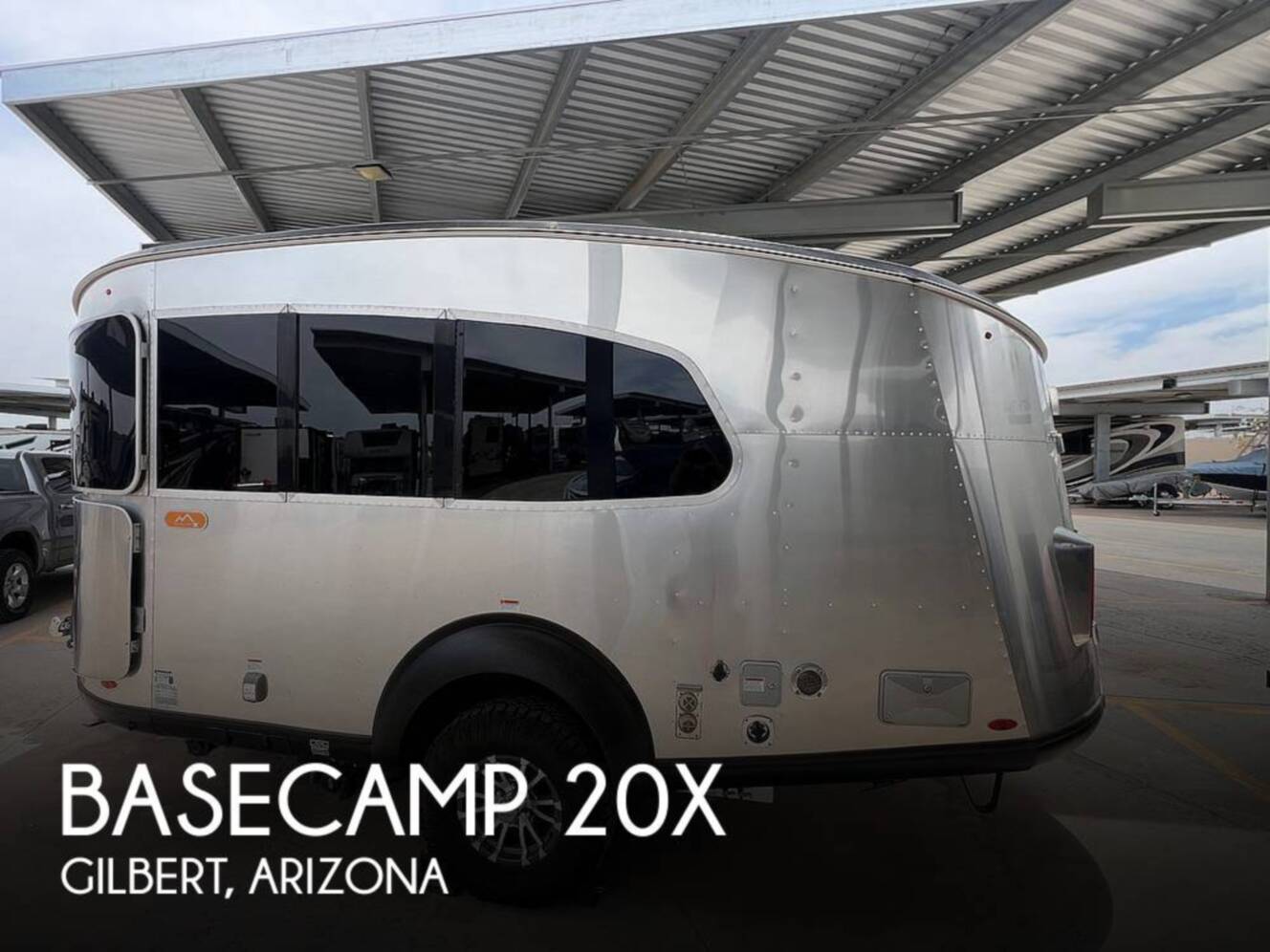 A photo of this 2021 Airstream Basecamp 20X