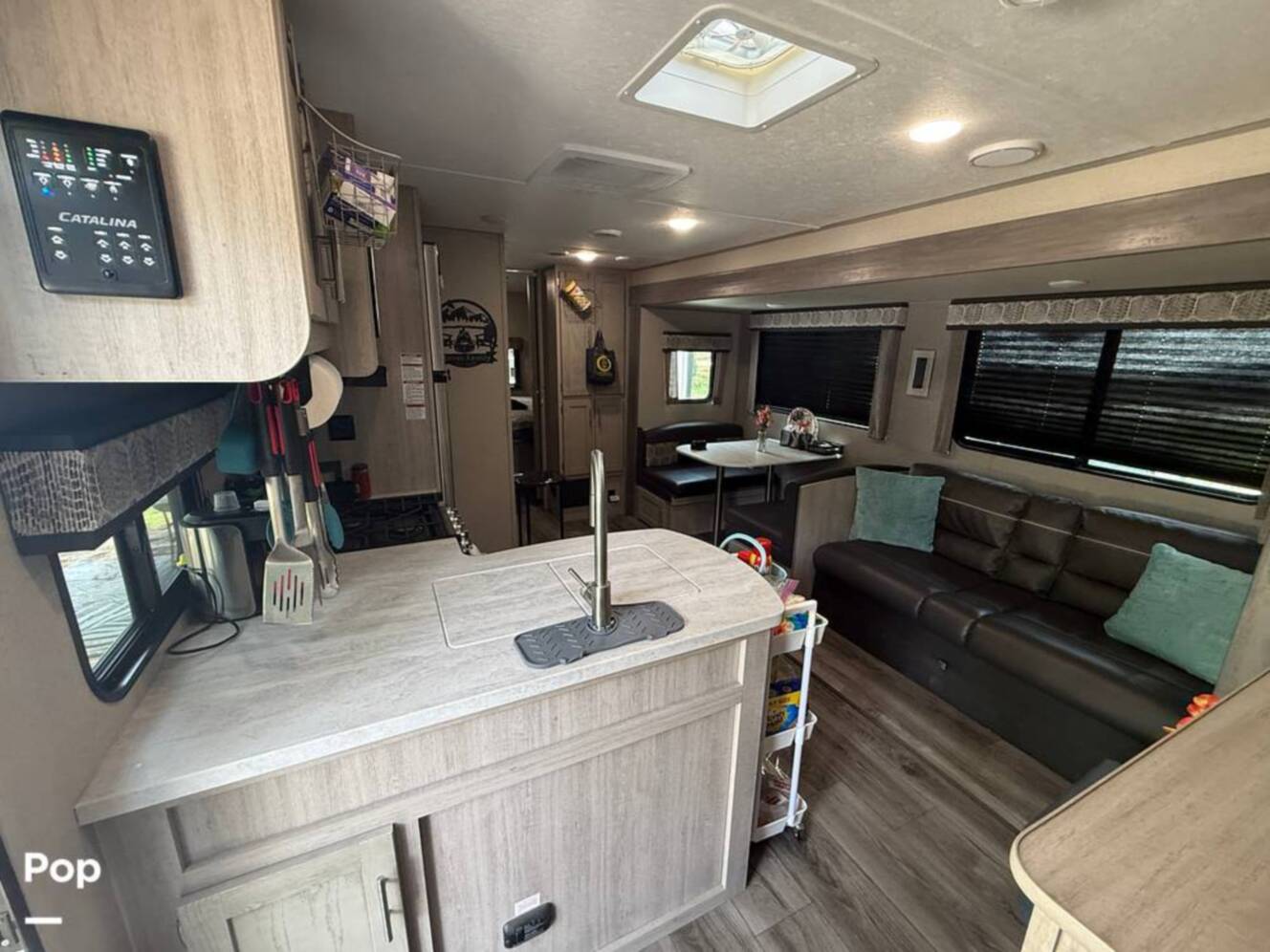 A photo of this 2023 Forest River Catalina 343BHTS