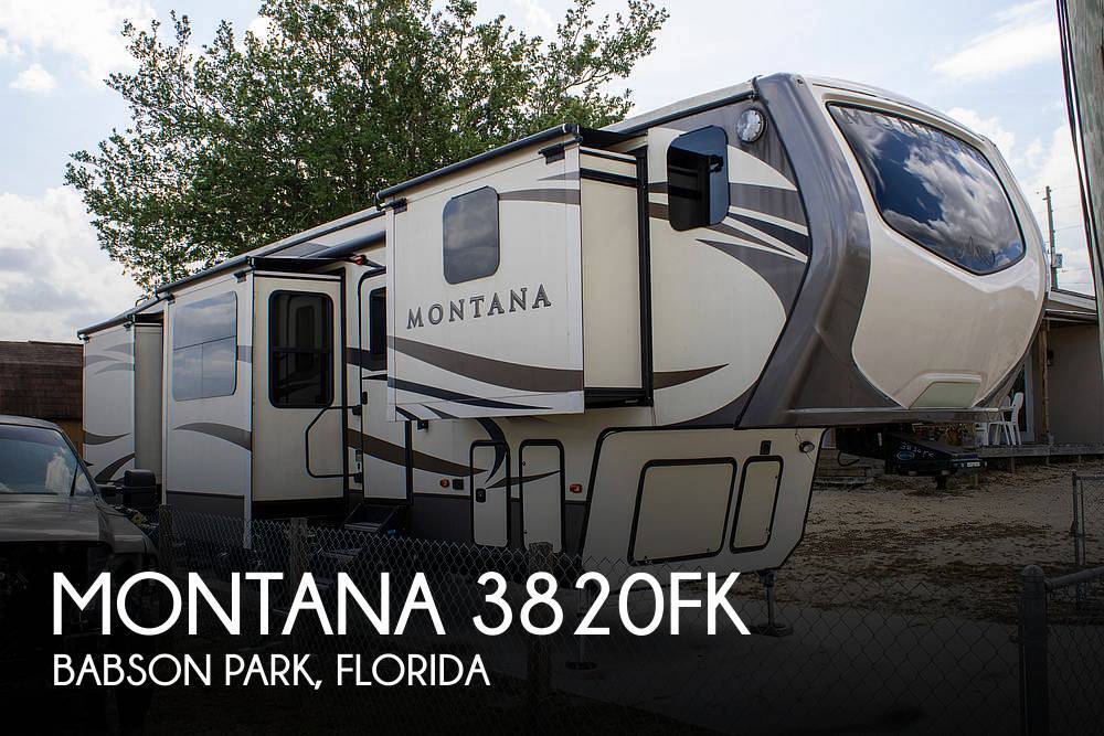 2018 Keystone Montana 3820FK in babson park FL