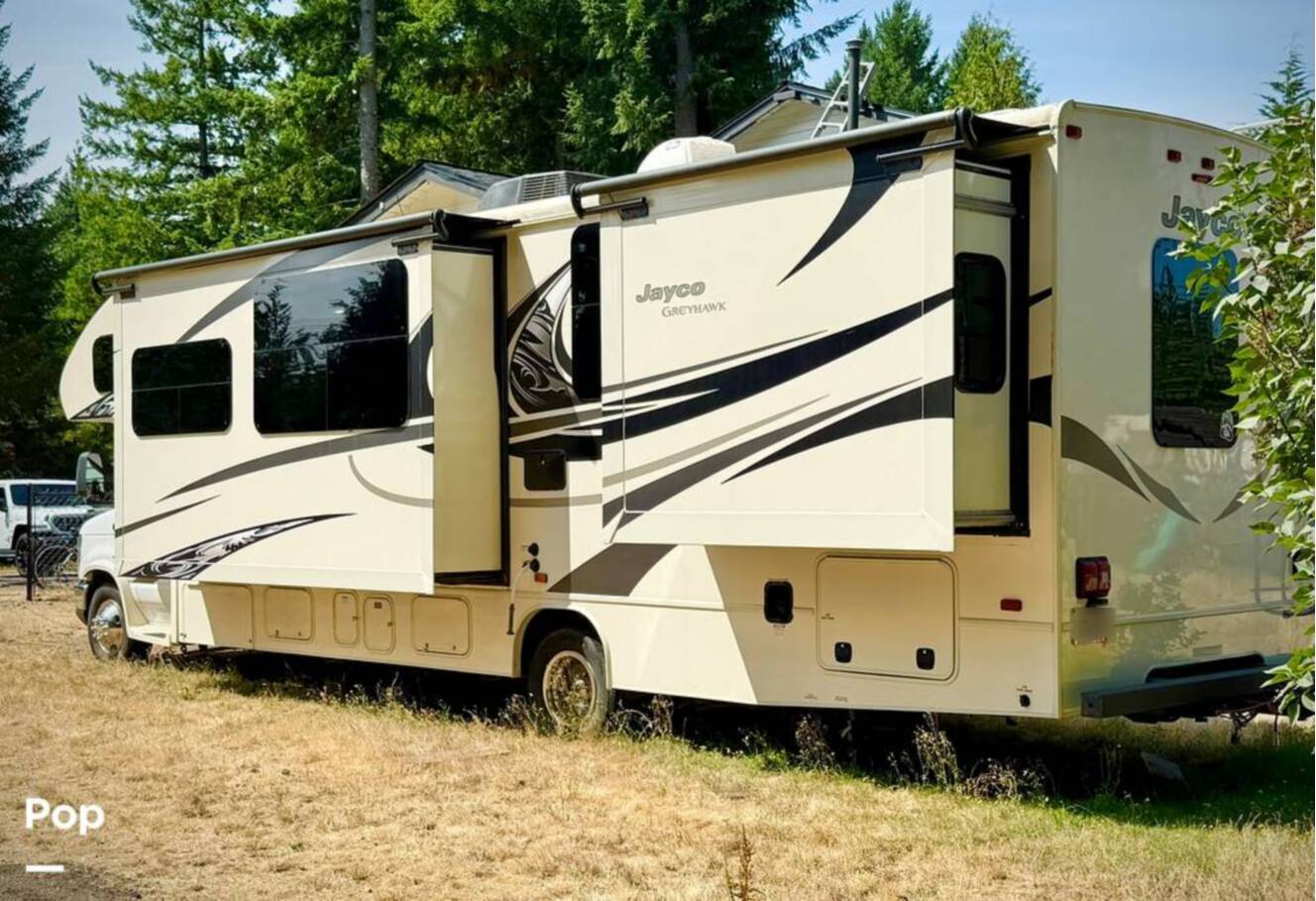 A photo of this 2017 Jayco Greyhawk 29MV