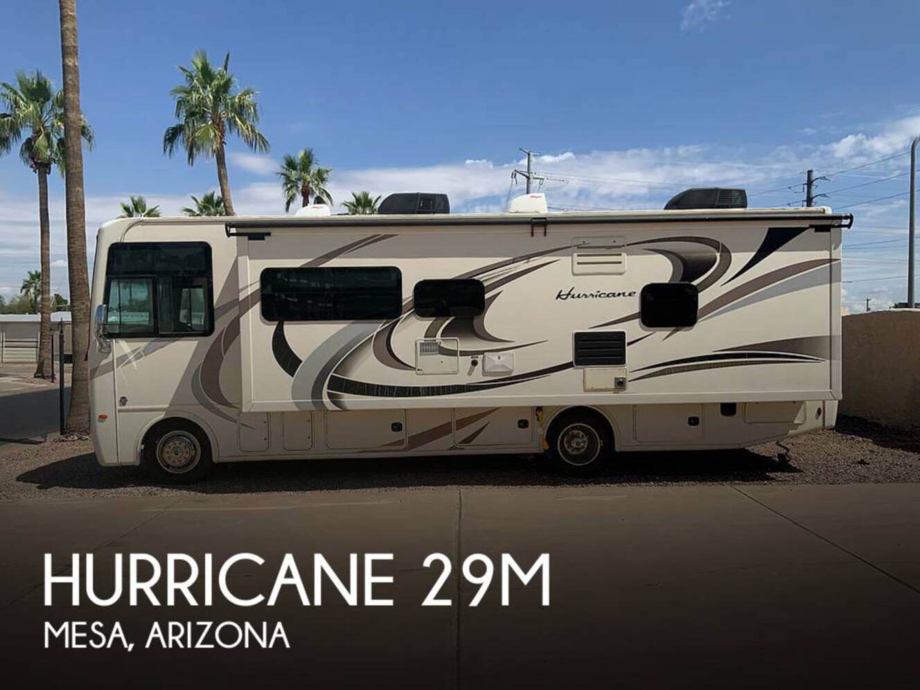 A photo of this 2017 Thor Motor Coach Hurricane 29M