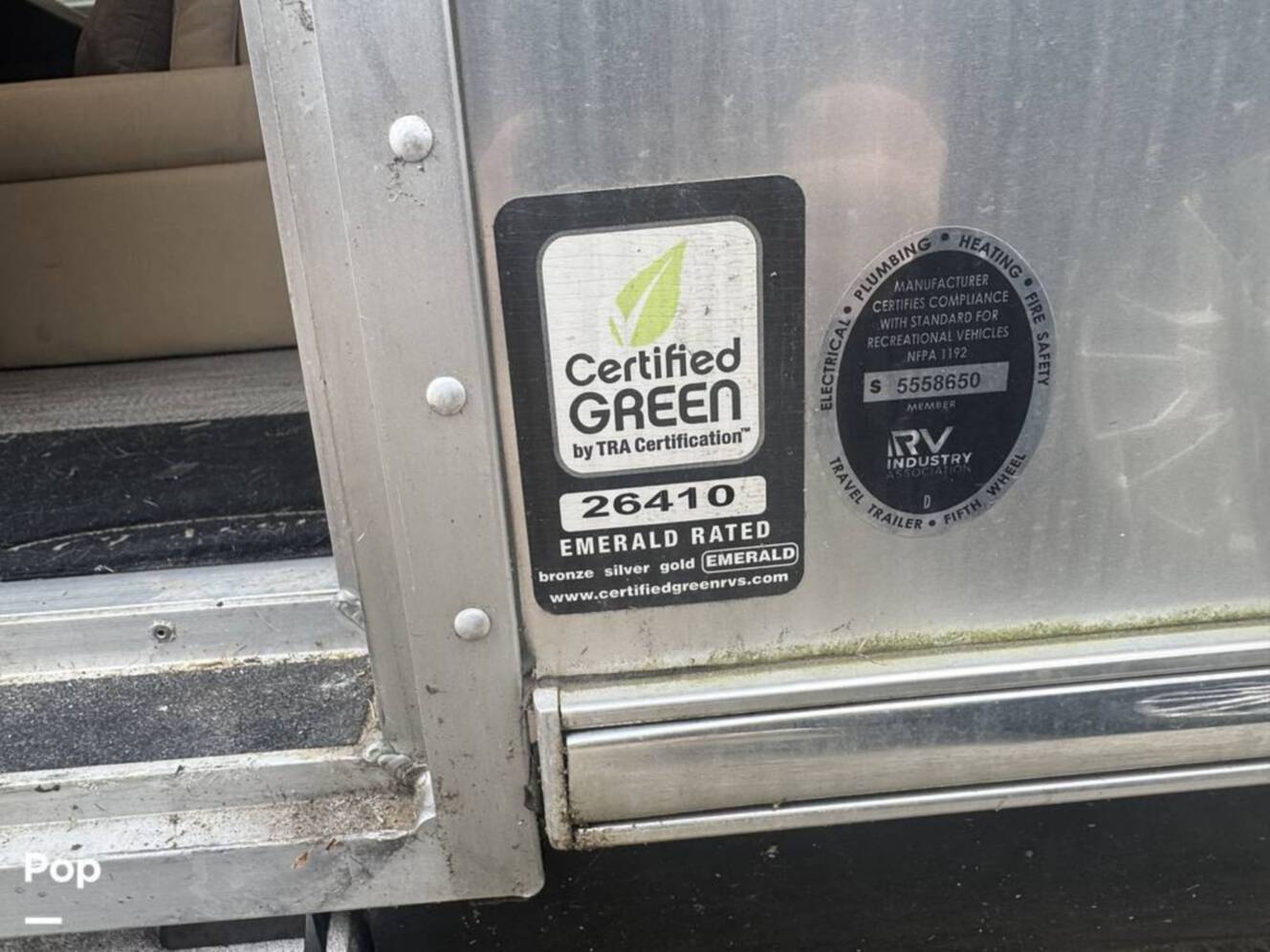 A photo of this 2020 Airstream Classic 30RB Twin