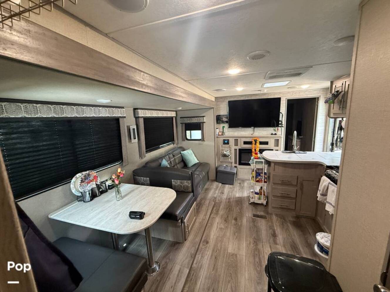 A photo of this 2023 Forest River Catalina 343BHTS